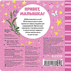 Greeting Card Book. Hello, Baby!