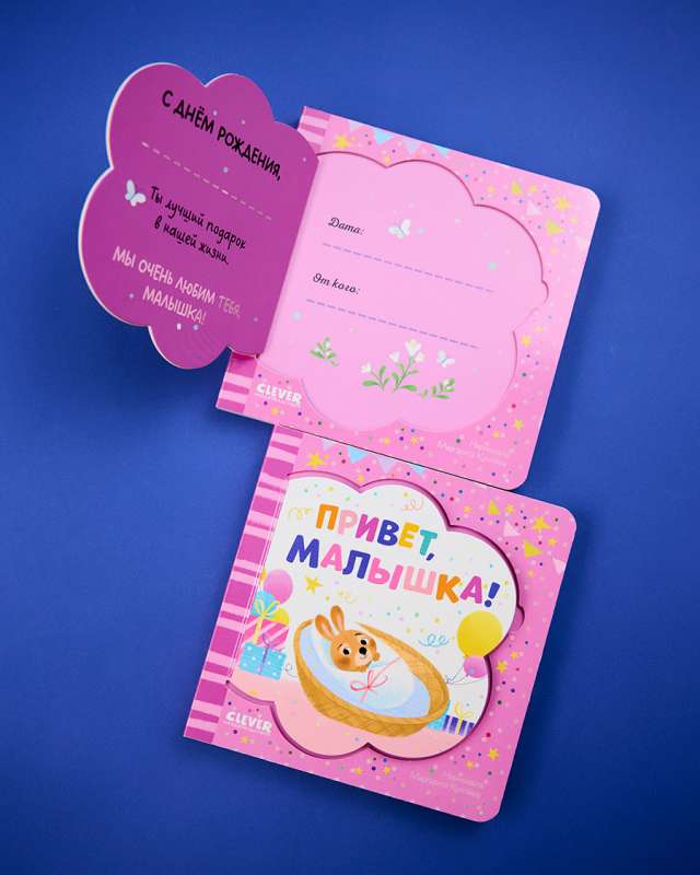 Greeting Card Book. Hello, Baby!