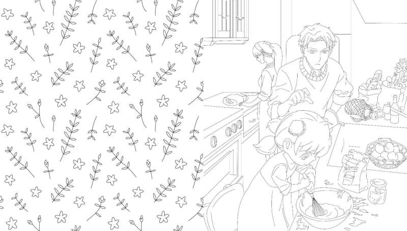 Family of a Spy. Coloring Book