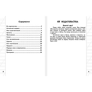 All the rules of the English language for elementary school in tables and diagrams