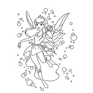 Fairy Princesses. Big Coloring Book