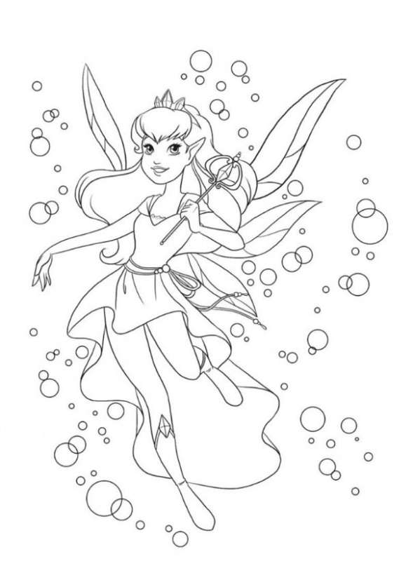 Fairy Princesses. Big Coloring Book