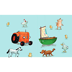 Little Red Tractor and the Boat