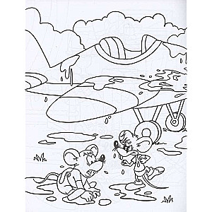 Cat Leopold and the Mouse Patrol. Coloring Book