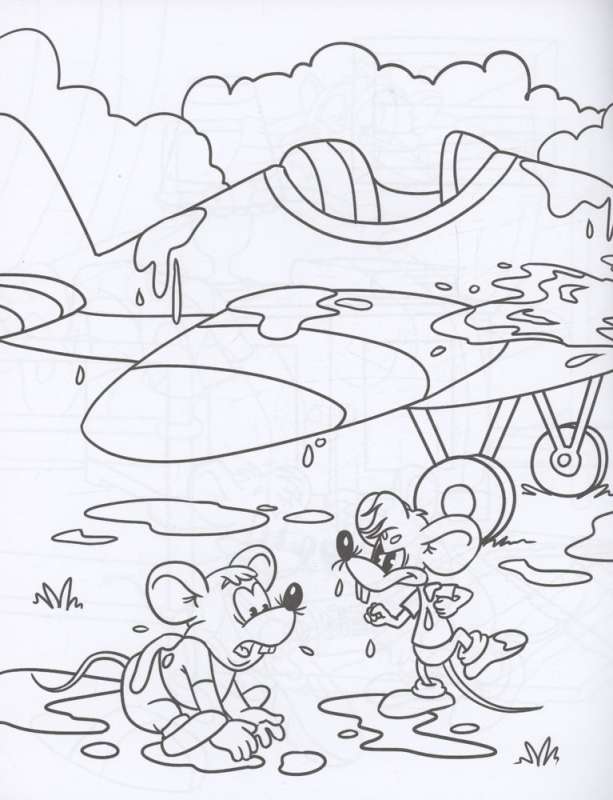 Cat Leopold and the Mouse Patrol. Coloring Book
