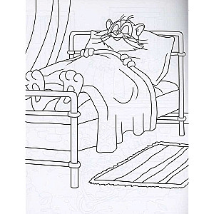 Cat Leopold and the Mouse Patrol. Coloring Book