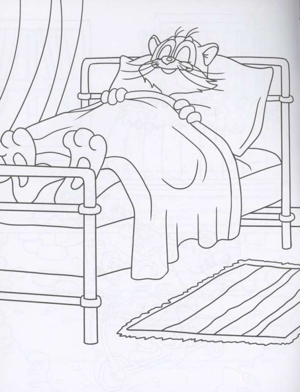 Cat Leopold and the Mouse Patrol. Coloring Book