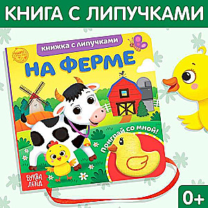 Sticker Book with a Toy On the Farm