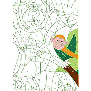 Bring to Life Magical Pictures by Colors, Numbers, and Letters