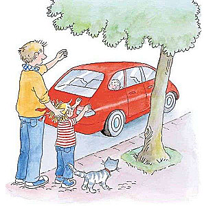 Connie Helps Dad