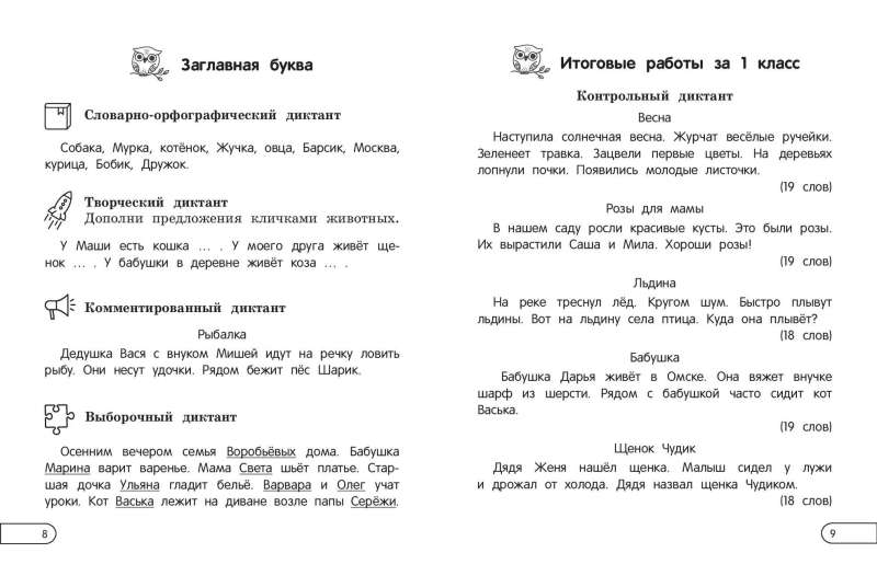 I Write Dictations Without Mistakes: For Primary School. Grades 1 - 4