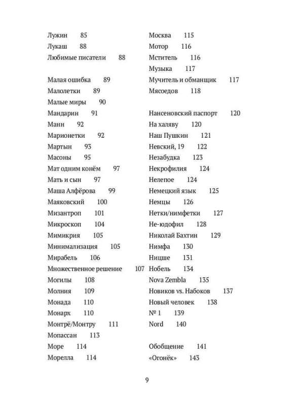 Guesses about Nabokov. Glossary-summary. In 3 books. Book 2 (I-S)