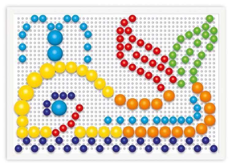 Quercetti Mosaic: FantaColor Mix