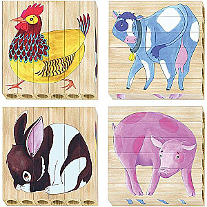 Wooden Farm Puzzle