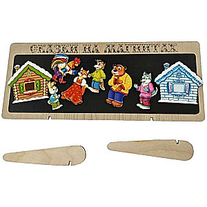Fairy Tales on Magnets - Bunny's Hut (wood)