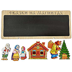 Fairy Tales on Magnets - Masha and the Bear (wood)