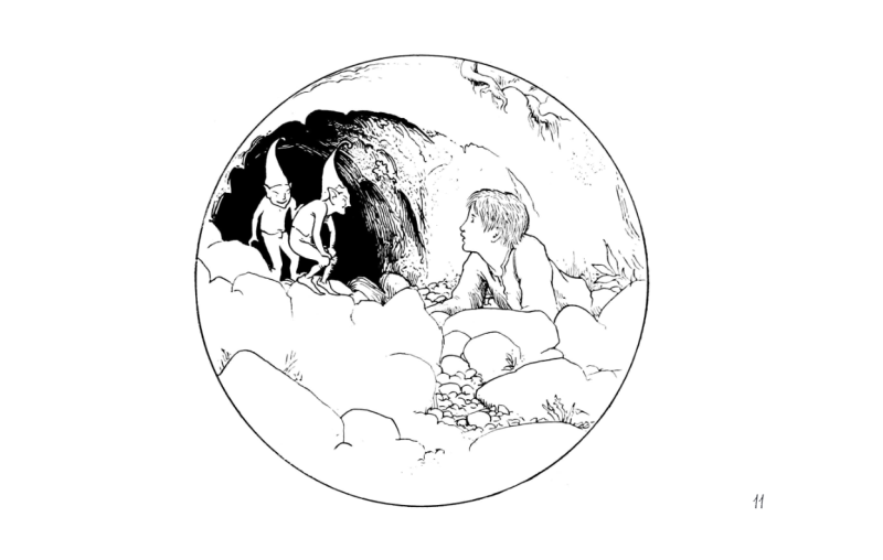 Sketchbook for drawing fantasy. Simple step-by-step lessons on creating magical characters