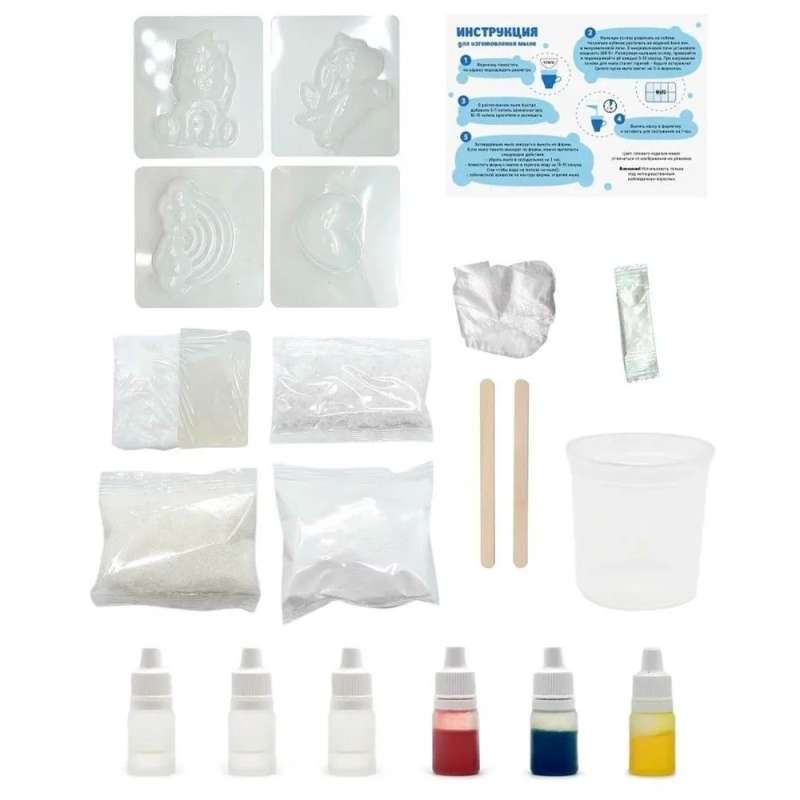 SPA-Set 2in1 Unicorns (soap+bombs)
