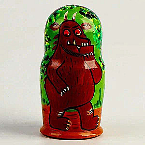 Matrioszka „Gruffalo” 5w1
