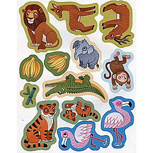 Zoo Residents: Sticker Book