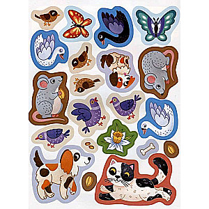 Inhabitants of the City: Sticker Book