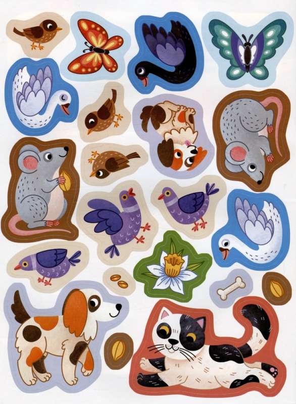 Inhabitants of the City: Sticker Book