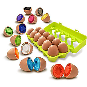 Developing Board Game Match the Halves, Eggs