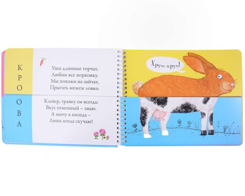 Revamps. Domestic animals. Pictures - halves