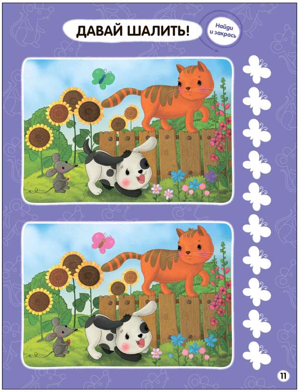 Find the Differences. Animals