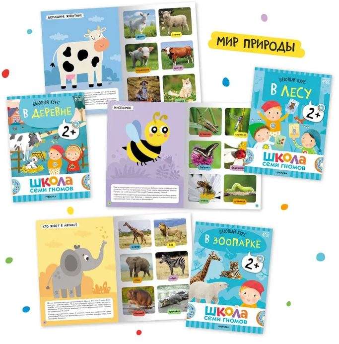School of Seven Dwarfs. Basic Course. The Surrounding World. Set 2+