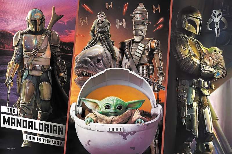 Puzzle 300 Trefl: Star Wars The Mandalorian