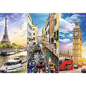 Puzzle 4000 Trefl: Trip around Europe