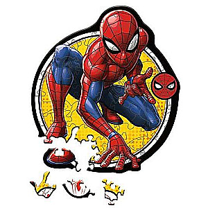 Puzzle 50 Wood Craft Junior Trefl: Spiderman Power