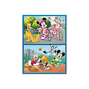 Puzzle 2in1 + Memos Trefl: Meet the Disney characters