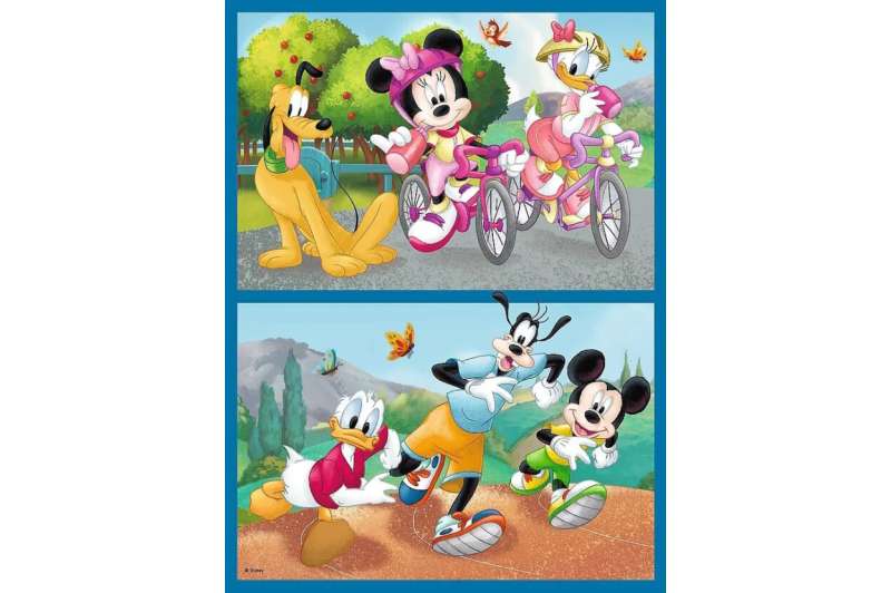 Puzzle 2in1 + Memos Trefl: Meet the Disney characters