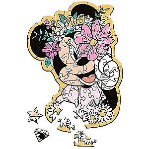 Puzzle 50 Wood Craft Junior Trefl: In Minnie's world