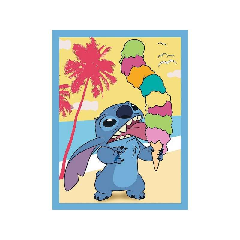 Puzzle 2in1 + Memos Trefl: Disney Lilo&Stitch