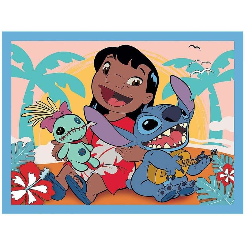 Puzzle 2in1 + Memos Trefl: Disney Lilo&Stitch
