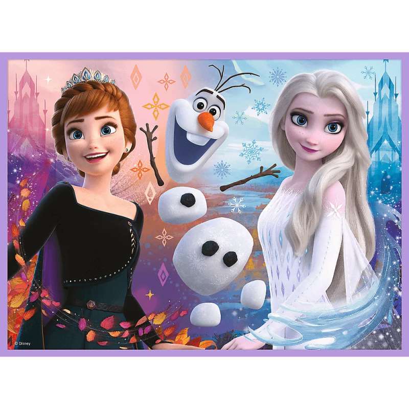 Puzzle 2in1 + Memos Trefl: Disney Frozen 2