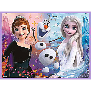 Puzzle 2in1 + Memos Trefl: Disney Frozen 2