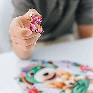 Puzzle 50 Wood Craft Junior Trefl: Happy Trefliks