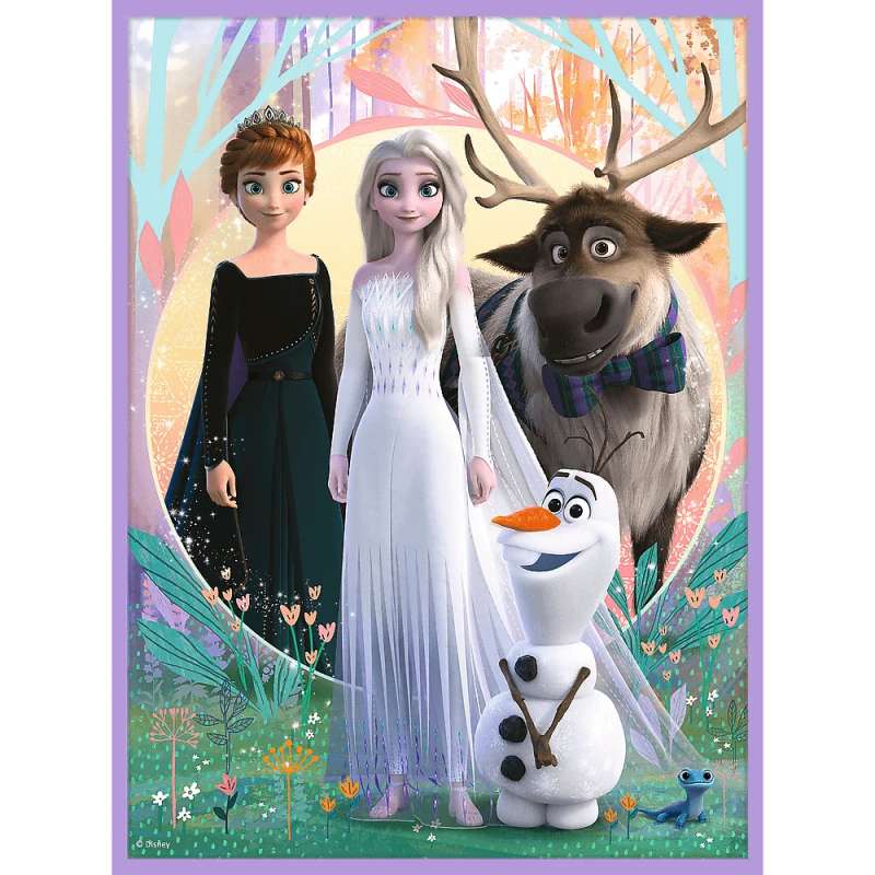 Puzzle 2in1 + Memos Trefl: Disney Frozen 2