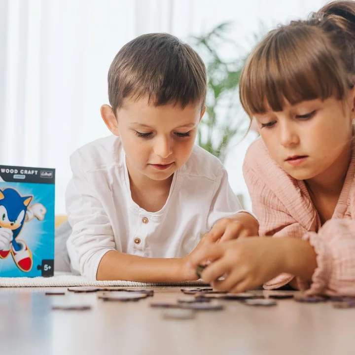 Puzzle 50 Wood Craft Junior Trefl: Smart Sonic
