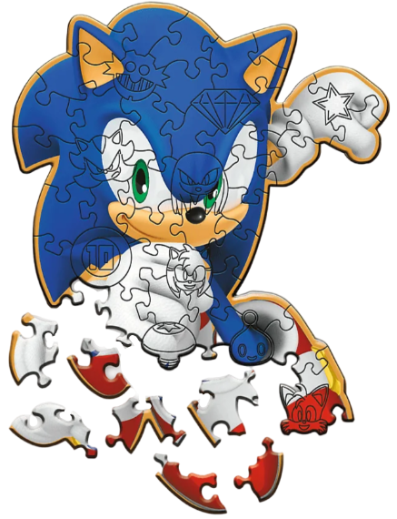 Puzzle 50 Wood Craft Junior Trefl: Smart Sonic