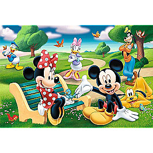 Puzzle 24 Maxi Trefl: Mickey Mouse among friends