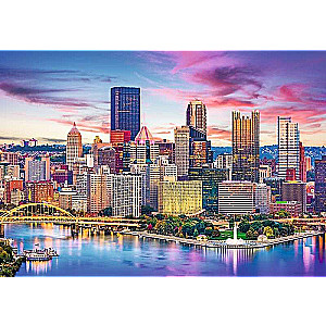 Puzzle 1000 Trefl: Pittsburgh, Pennsylvania, USA