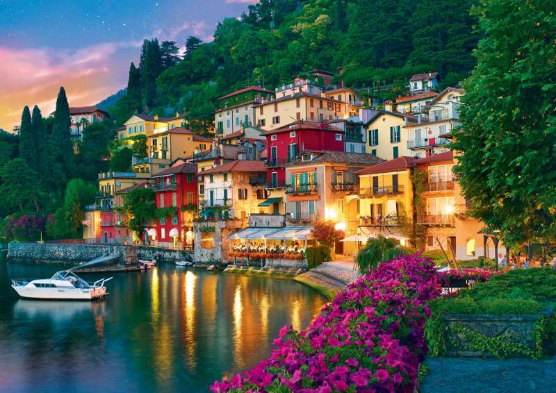 Puzzle 500 Trefl: Lake Como, Italy