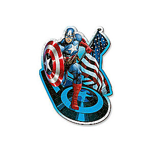 Puzzle 160 Trefl: Fearless Captain America