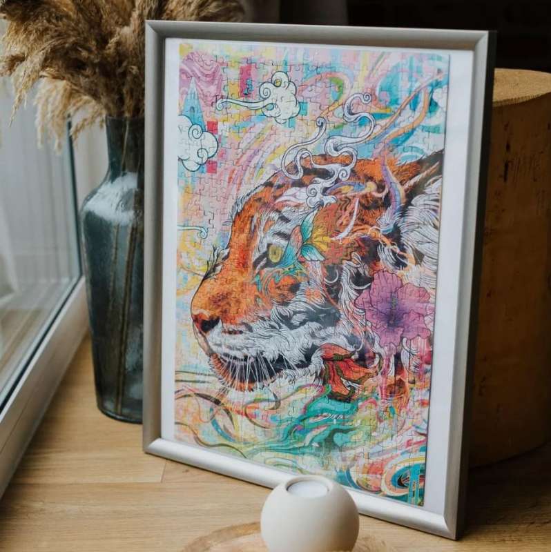 500 Piece Velvet Trefl Puzzle: Nebulous