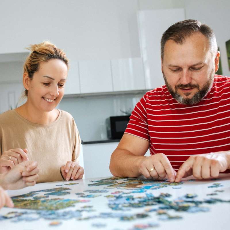 Puzzle 1500 Trefl: Bavarian Alps